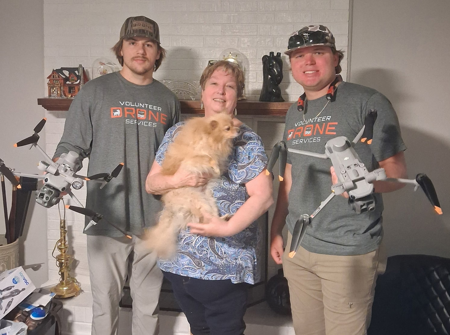 Pet Recovery with Volunteer Drone Services