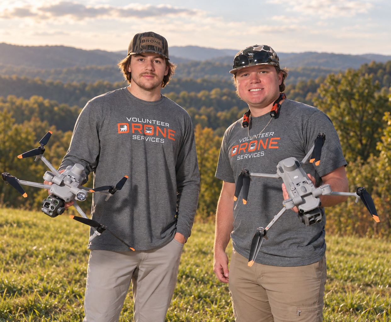 Volunteer Drone Services team